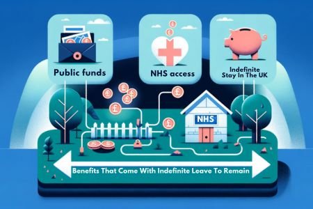 Indefinite leave to remain (ILR) infographic