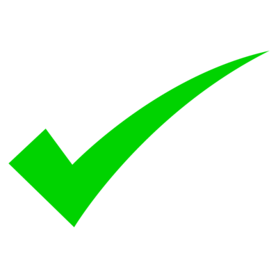 green tick