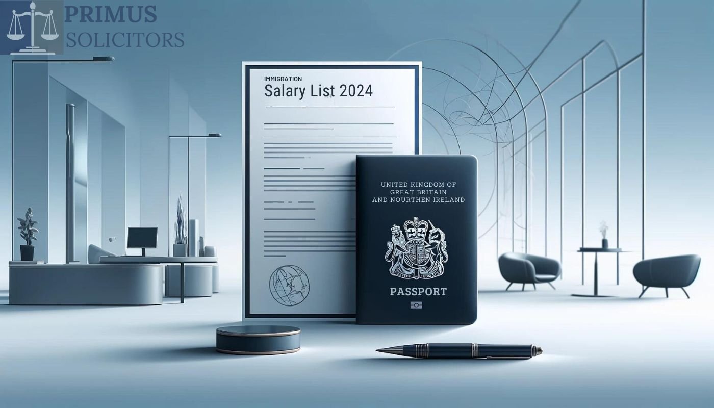 New Immigration salary list