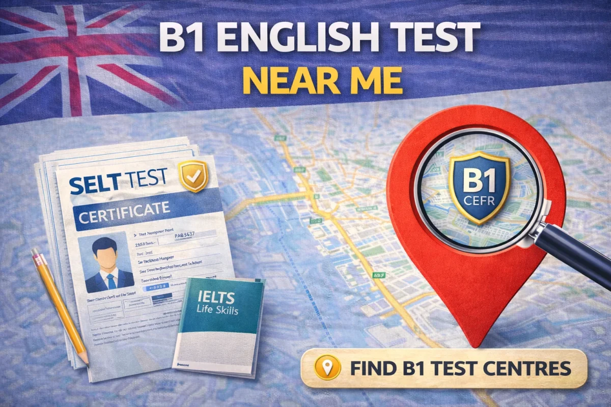 B1 English Test Near Me