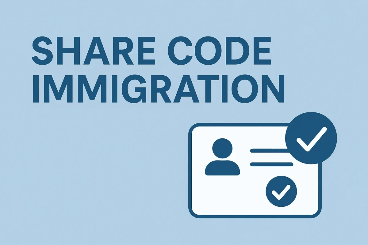 share code immigration