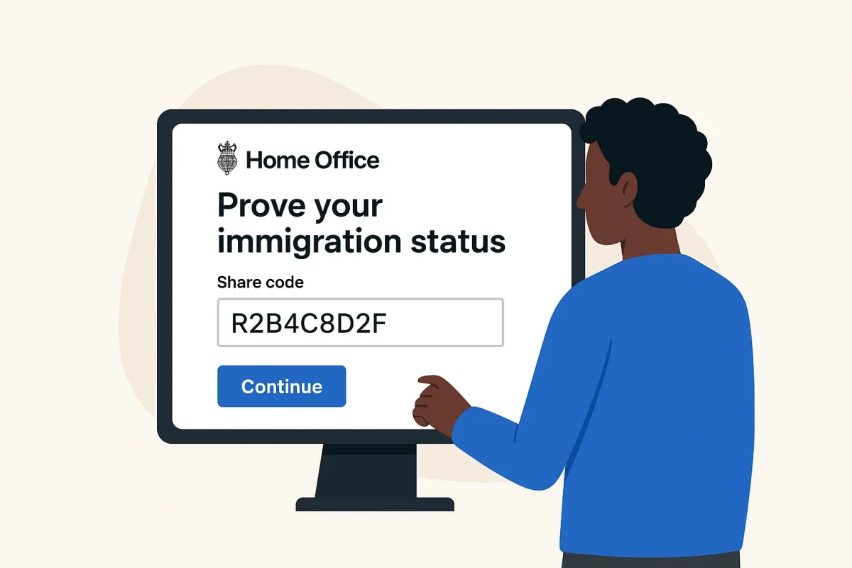 home office share code