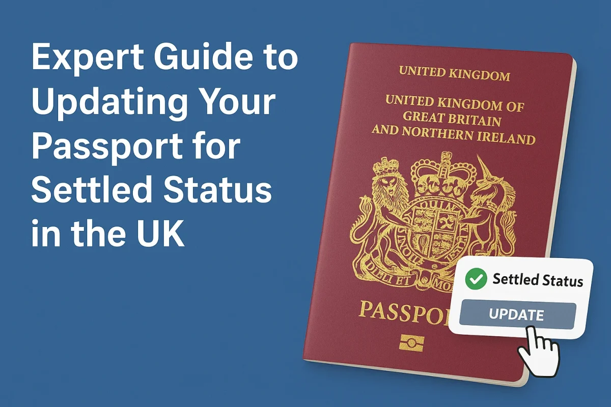 updating passport settled status