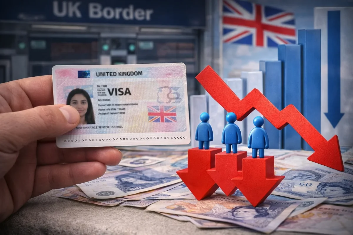 uk immigration visas drop